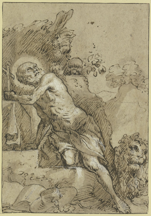 Saint Jerome from Johann Liss