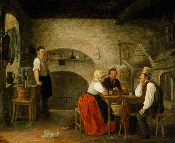 In the wine cellar from Johann Michael Neder
