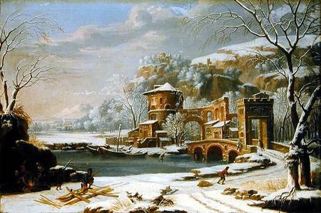 Winter Landscape from Johann Oswald Harms