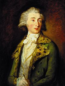 Portrait the Karol Daniel Friedrich Bach from Johann Peter von Langer