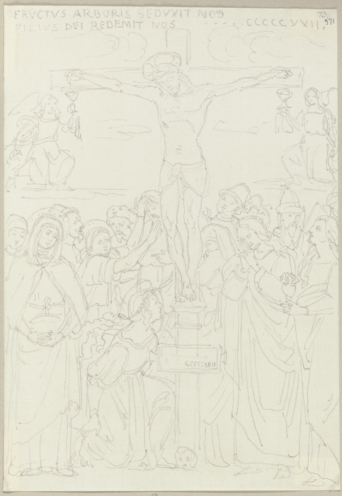 The Crucifixion of Christ from Johann Ramboux
