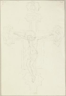 Kruzifix auf Holz in der Badia zu Arezzo