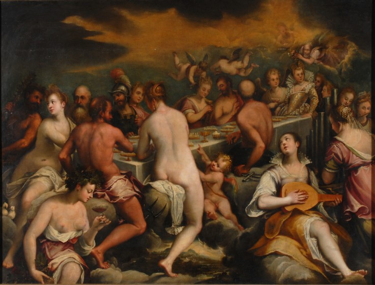 The Feast of the Gods from Johann Rottenhammer
