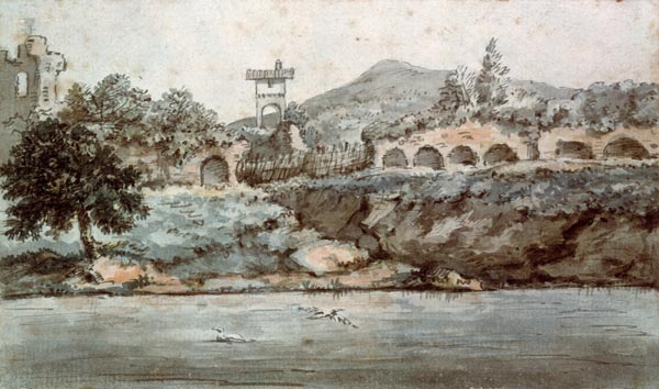 Tiber unterhalb Roms from Johann Wolfgang von Goethe