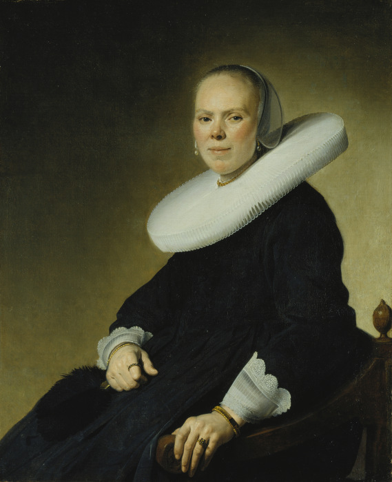 Portrait of a Woman in an Armchair from Johannes Verspronck