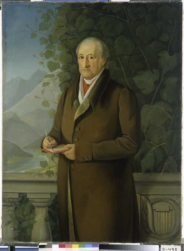 Johann Wolfgang von Goethe from Johann Joseph Schmeller