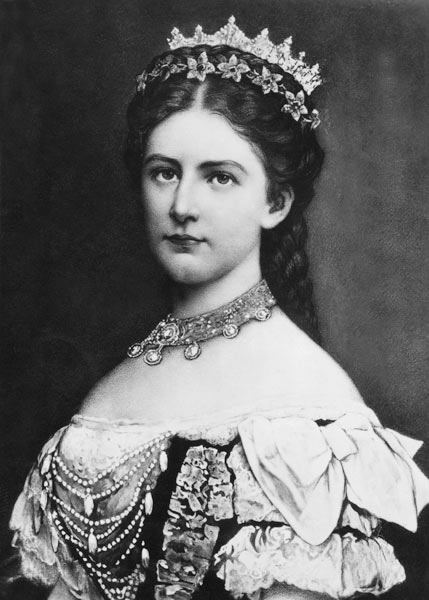 Elisabeth, Kaiserin (Franz Joseph I.)von Österreich und Königin von Ungarn from Johann Leonhard Raab