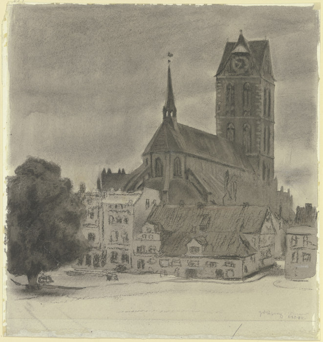 View of Wismar from Johann Vincenz Cissarz