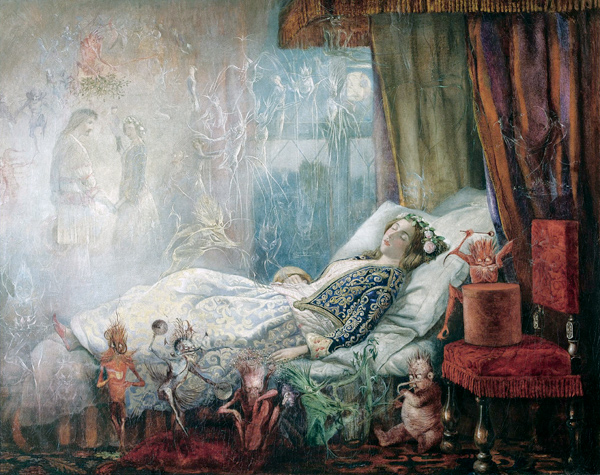 The dream after the masked ball from John Anster Fitzgerald