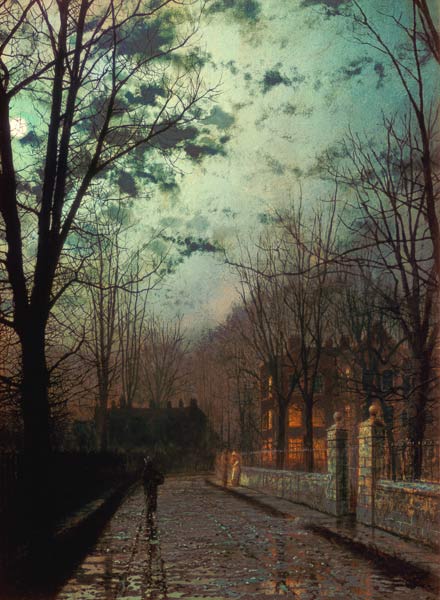 After the Shower from John Atkinson Grimshaw