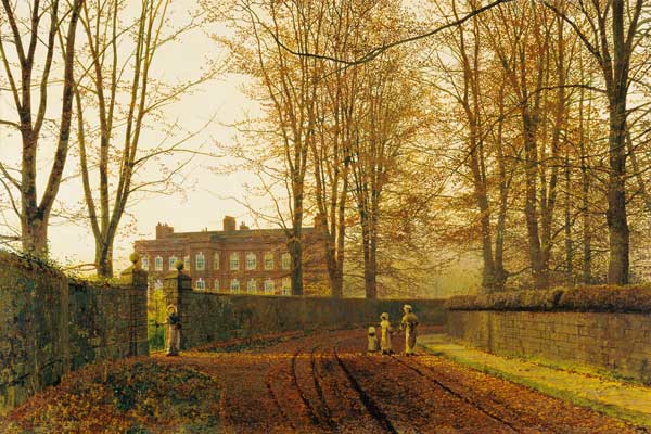 Going To Church from John Atkinson Grimshaw