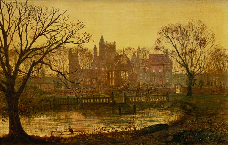 The Moated Grange from John Atkinson Grimshaw