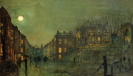 View of Hampstead from John Atkinson Grimshaw