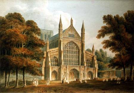 Winchester Cathedral from John Buckler