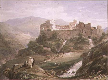Italian Landscape, with Monastery from John Byrne