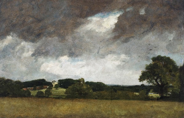Malvern Hall from the South-West from John Constable