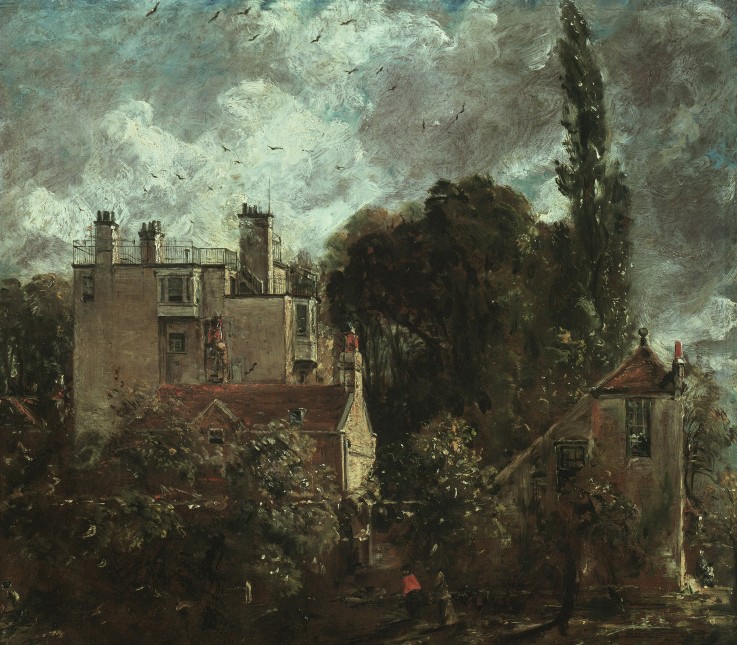 The Grove, or the Admiral's House in Hampstead from John Constable