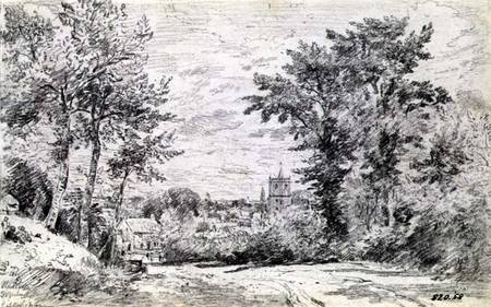The Entrance into Gillingham, Dorset from John Constable
