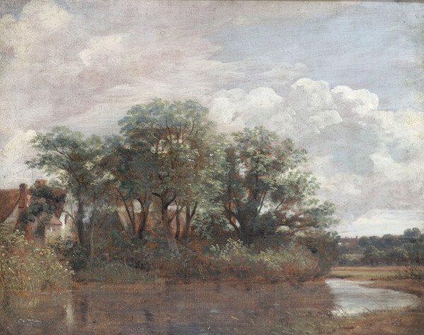 J.Constable, Willy Lott s House. from John Constable