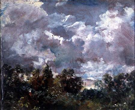 Study of Sky and Trees from John Constable