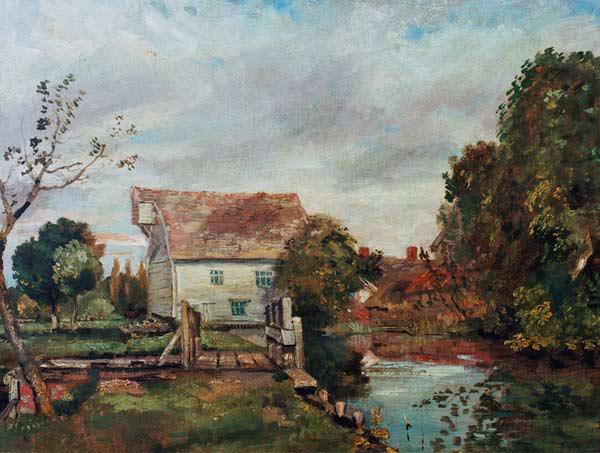 Constable / Mill by the River Stour