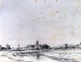 Worcester Cathedral from the South (pencil)