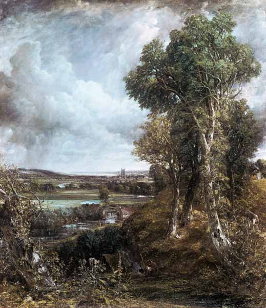 The valley of Dedham from John Constable