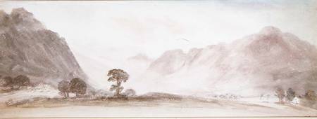 View in Borrowdale from John Constable