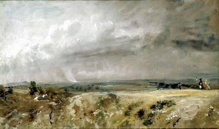 View on Hampstead Heath from John Constable