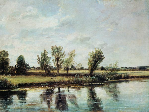 Water Meadows near Salisbury from John Constable