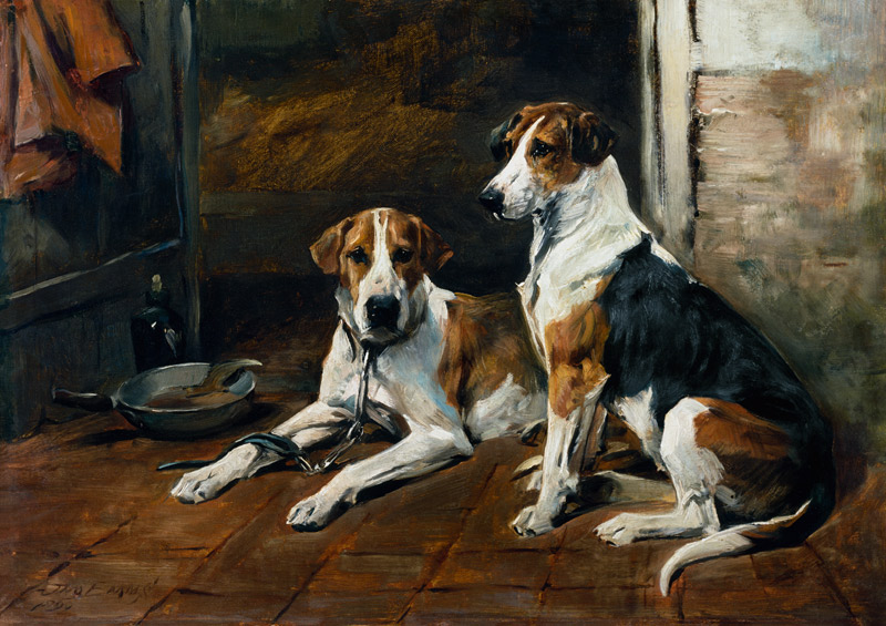 Hounds in a Stable Interior from John Emms
