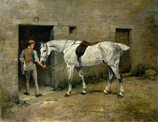 The Dapple Grey and Stable Lad from John Emms