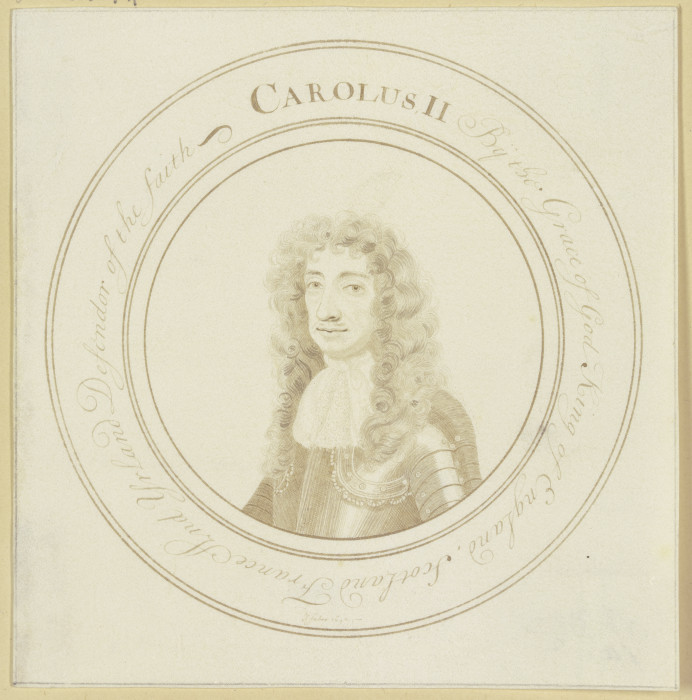 Charles II of England from John Faber d. Ä.