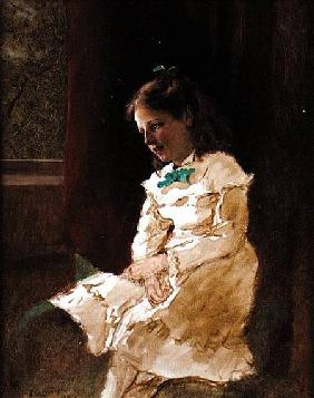 A Young Girl by the Window