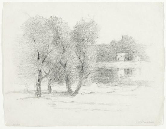 Landscape, late 19th-early 20th century from John Henry Twachtman