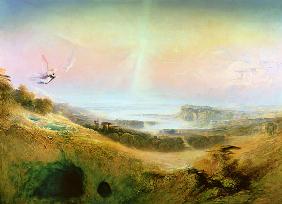 The Celestial City and the River of Bliss, 1841 (oil on canvas)
