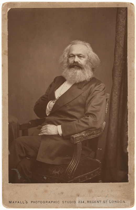 Portrait Karl Marx from John Mayall