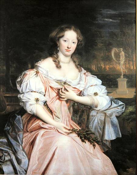 Portrait of Grace Wilbraham (1656-1744) from John Michael Wright