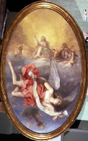 Astraea returns to Earth, panel from the Whitehall Ceiling