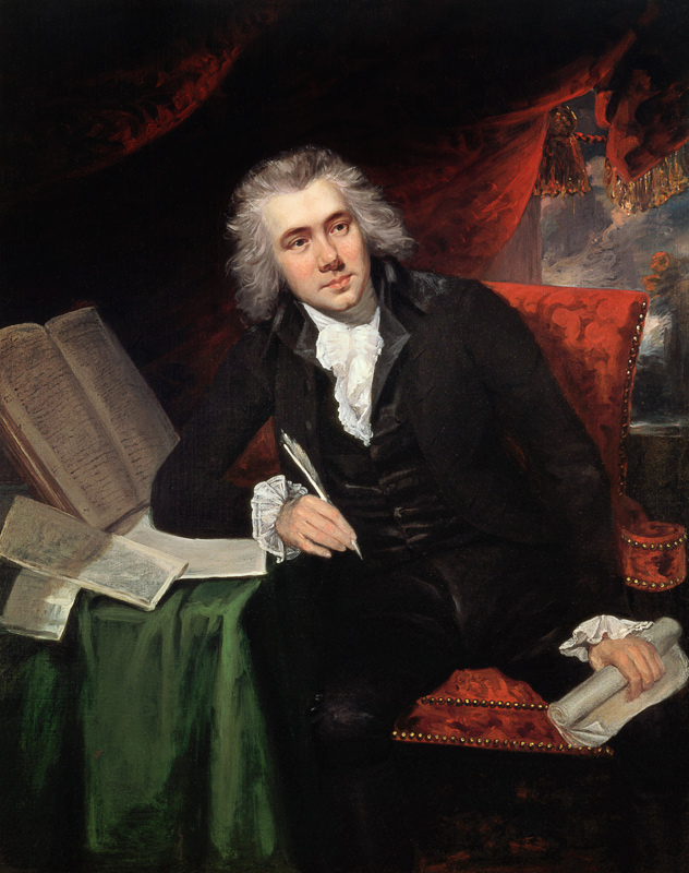 Portrait of William Wilberforce (1759-1833) from John Rising