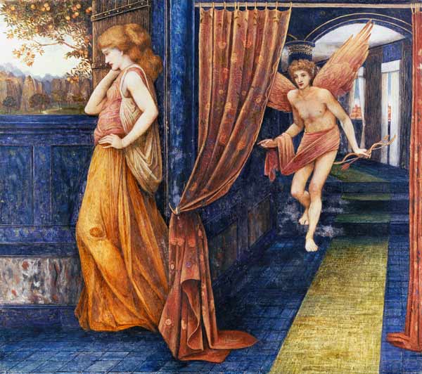 Cupid and Psyche from John Roddam Spencer Stanhope