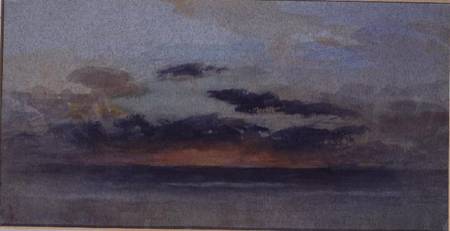 Stormy Sunset from John Ruskin