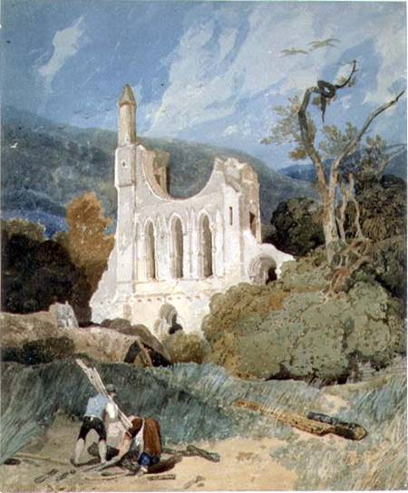 Byland Abbey, Yorkshire from John Sell Cotman