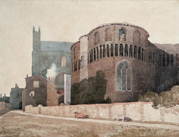 St. Luke's Chapel, Norwich Cathedral from John Sell Cotman