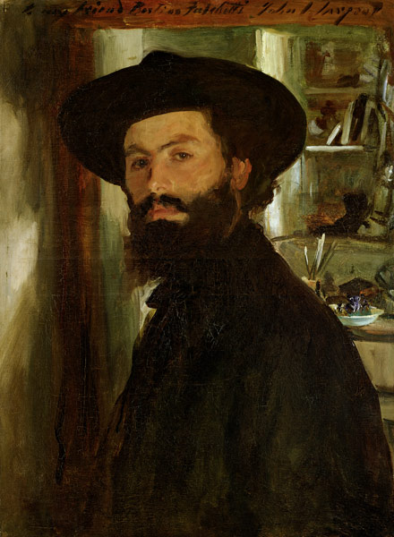 Portrait of the Artist Alberto Falchetti (1878-1951) from John Singer Sargent