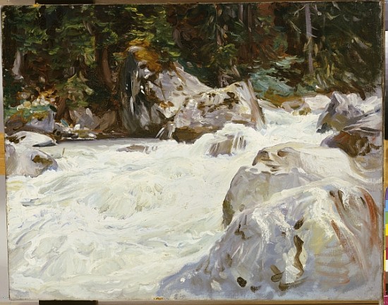 A Torrent in Norway from John Singer Sargent