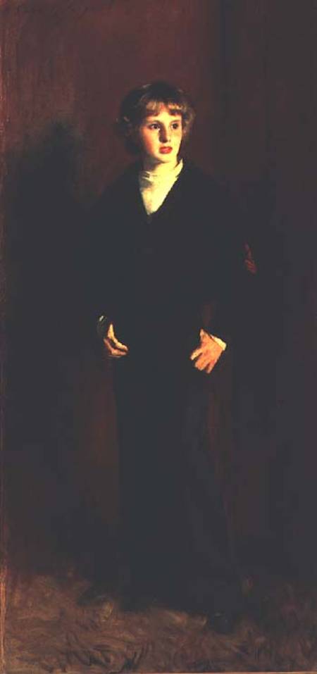 The late Major E.C. Harrison as a boy from John Singer Sargent