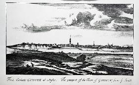 The Prospect of the Town of Glasgow from ye South, from ''Theatrum Scotiae'' John Slezer