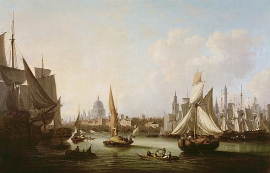 View of the River Thames from John Thomas Serres