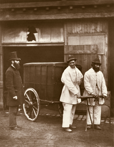 Public Disinfectors, from ''Street Life in London'', 1877-78 (woodburytype)  from John Thomson